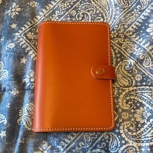 Personal planner Filofax burnt orange